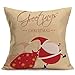 Produktbild Frohe Weihnachten Wäsche Kissenbezug Sofa Kissenhülle Dekoration des Hauses, F