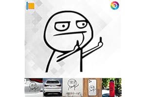 Decus Shop Fuck You Meme 2841 // naklejka różne rozmiary kolor