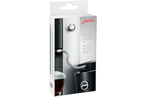 JURA 24112 Milk Hose with Stainless Steel Coating HP1, Silver