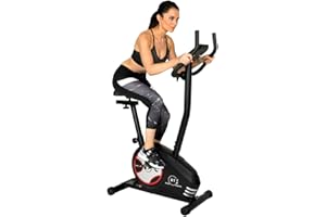 ‎CHRISTOPEIT SPORT GERMANY Christopeit Sport Ergometer Fahrrad-Heimtrainer BT 4-24-Stufig, bis 120kg Gewicht, 7kg Magnet-Bremssystem, LCD-Display