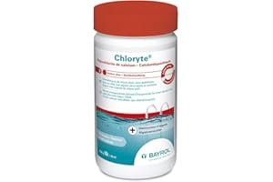 BAYROL Chloryte 1 kg | Pure Inorganic Chlorine Granules without Stabiliser | Calcium Hypochlorite | for Impact Treatment in Green or Cloudy Water | Quickly Increases Active Chlorine Content