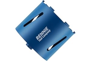 RENNIE TOOL COMPANY 182mm x 150mm Long Diamond Core Drill Bit. To Be Used In Concrete Masonry Brick Block Stone Granite. Diamond Drill Bit Core Drill. 1/2" BSP Thread. For Wet Or Dry Drilling