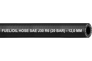 BK-PowerTCS Manguera por metros,manguera de gasolina,manguera de aceite,manguera de combustible,manguera diesel,cable de combustible para gasolina,combustible diésel,certificado SAE J30 R6 (diámetro