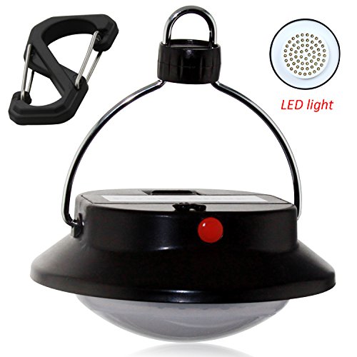 Sidiou Group 60 LED Outdoor Indoor Camping Licht 18650 Fern Tragbare Lampenschirm Kreis Zelt-Laterne-White Light Campingplatz Hängelampe - 4