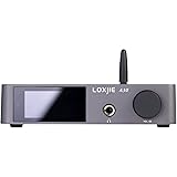 LOXJIE A30 MA12070 Desktop Stereo Audio DAC e HiFi Amplificatore per cuffie Supporto APTX NJW1194 Bluetooth 5.0 con telecoman