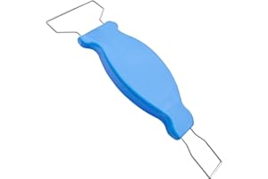 TENGEE Jätefaust,Handjäter,Unkraut Entfernen Gerät Gartengeräte,Unkrautjäter,Unkrautstecher Gerät,Gartenkralle,für Entfernen Unkraut,Hilft Ihnen,Ihren Rasen Mühelos zu Pflegen Garten(Blau)