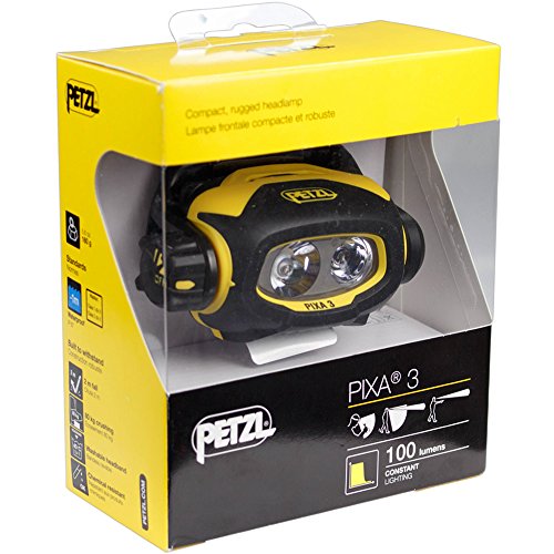 Petzl Erwachsene Pixa 3 Stirnlampe, Black, One Size - 7