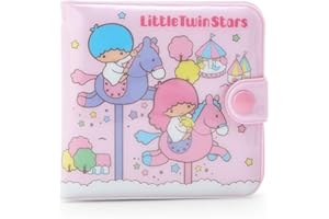 Sanrio Little Twin Stars Portefeuille en vinyle Rose, rose, S, bi fold