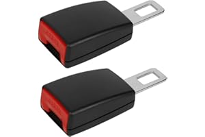NHPY 2 Pezzi Accessori Per Auto, Sono Adatti Per I Bottoni Estesi Con Fibbia Di Sostituzione Del Camion Per Auto, Cintura Sicurezza,Cintura Auto(12 * 4.5Cm)