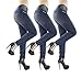 Ladies, Girls, Women's Classic Toasted Blue Wonder Push-up figure forming denim jeans with our own backside-lifting and firming unique design Wonder Push-Up Slim Fit.