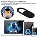 Price comparison product image Webcam Cover, Diadia Web Camera Privacy Blocker 1 mm Ultra Thin Slide Web Camera Covers for Laptop Computer Smartphone Mac iMac Macbook, Sliding Blocker Cover Protect Your Privacy Security - Black (3PC)