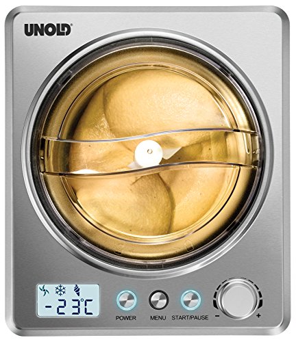Unold 48880 Eismaschine Profi Plus, 250 W, edelstahl gebürstet - 2