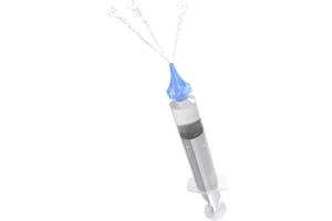 EZY DOSE Ear Wax Removal Syringe Tri-Stream Tip, Prevents Ear Infections, Safe and Effective, Easy to Use, Perfect for Kids and Adults, 20mL Capacity Clear, BPA Free