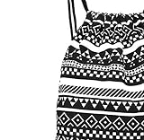 Covermason Unisex Retro Geometrische Rucksäcke Drucken Taschen Kordelzug Rucksack Drawstring Backpack Sporttasche -