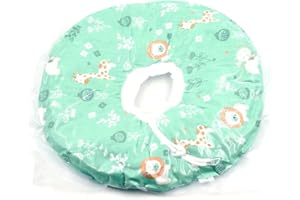 SMELL & SMILE Collar Isabelino Gato Collar de Recuperación para Mascotas Collar Protector para Gato Collares Cono de Suave Color Aleatorio(19-36CM)