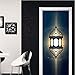 Produktbild xxsongue Bright Lamp In Darkness Islamic Muslim Mural Art Removable Calligraphy PVC Decal Door Sticker Home Decor Stencils for 3D Walls Door