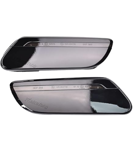njssjd Indicatori laterali dinamici a LED per indicatori laterali stile Union Jack UK per Mini Cooper F55 F56 F57 LCI2 dal 2022 in poi Lampada lampeggiante sequenziale