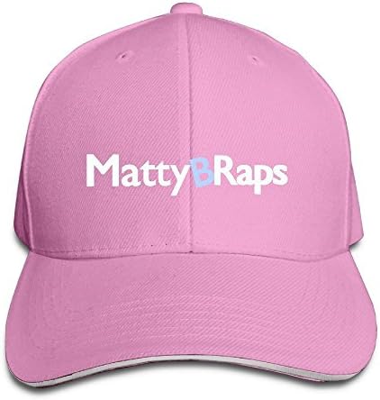 Trithaer Custom Matty B Raps Adjustable Sandwich Hunting Peak Hat &amp; Cap