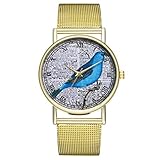 IG Invictus Vintage Ladies Round Mesh Strap Watch Quartz Fashion Watch Quarzmaschengürtel Modeuhr T137 W MIT Mode, Uhren, Quarz -