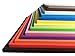 Produktbild Extra dick! - Bastelschaum Blätter - EVA Material - 13 Farben 9,6 × 9,6 Zoll - 3mm/5mm/7mm Dicke