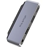 USB C Hub, PULWTOP Type C Adapter for iPad Pro 2020 2019 2018, MacBook Air 2018, 4 in 1 Hub Type/USB C to HDMI 4K@60Hz, 1 USB