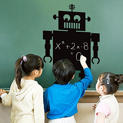 Preisvergleich Produktbild CXXZICASD Roboter-Graffitontafelaufkleber-Umwel... schrubben auch den Kinderzimmerunterricht, um dekorative Malerei zu schreiben