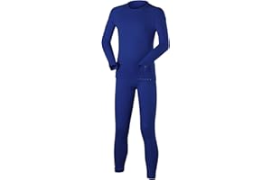 FALKE Unisex - Bambini Maximum Warm set di abbigliamento sportivo tecnico intimo funzionale termico per clima freddo e molto freddo traspiranti asciugatura rapida sostenibili filo funzionale 1 pezzo