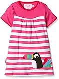 Toby Tiger Girl's Short Sleeve Toucan Applique Dress