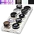 Acrylic Paint Pot / Cream Shadow Organiser & Beauty Care Holder Provides 10 Space Storage | byAlegory (Clear)