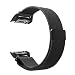 Produktbild Fintie Armband für Galaxy Gear S2 Sport SM-R720 / Gear S2 3G SM-R730 - Edelstahl Milanese Magnet Erstatzband Uhrenarmband, Schwarz