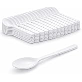 Pack of 100 Reusable Spoons &ndash; Shipping 24 Hours &ndash; Reusable &ndash; High Strength, Reusable Cutlery for Birthdays, Picnics, Parties,