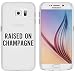 Produktbild Samsung Galaxy S6 Hülle von licaso® für das Galaxy S6 aus TPU Silikon Raised on Champagne Champagner Lifestyle Deluxe Party Muster ultra-dünn schützt Dein Samsung Galaxy S6 & ist stylisch Schutzhülle Bumper in einem (Samsung Galaxy S6, Raised on Champagne)