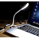 Coverzone USB lamba, kısılabilir USB ışık, 2,8W esnek klavye ışığı, PC bilgisayar i&ccedil;in, 14 LED inci, 3 kademeli ayarlanabilir