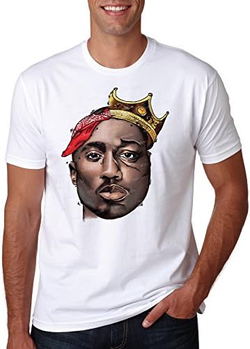 LuckyTshirt Gangsta Rap 2pac Notorius Big Art Hip Hop Music Tee Xmas Birthday Gift