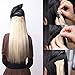 S-noilite® 17-26 Inches(43-66cm) 8pcs Long Full Head Clip in Hair Extensions Extension Sexy Lady Fashion Choice 25 Colours (24 Inches-Curly, Ash Blonde)