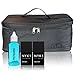 NYK1 - LED ESSENTIALS 6 - Nail Gel Polish Kit ESSENTIALS with ANY Colours. FULL LED GEL NAIL STARTER KIT - with Acetone Remover, Top Coat & Base Coat and Carry Case Included - 100's of Shellac Colours to choose from