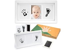 all Kids United® Fotoram med Handavtryck & Fotavtryck – Komplett 3-delat Set