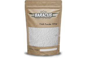 BARACUS Magnesio Cross Training - Magnesio Escalada en Polvo Puro, Utiliza el Magnesio para Entrenar Fitness en Gimnasio, Calistenia, Halterofilia o Pole Dance 500 gr