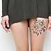 Tattify Traditional Flower Temporary Tattoo - Twin Rose (Set of 2)