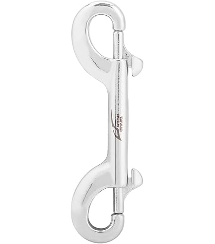 Edelstahl Karabinerhaken V4A 5,7x70mm - Rostfrei Für Tauch-, Boots- & Gartenbereich