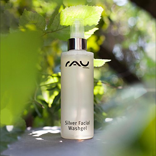 RAU Silver Facial Washgel 200 ml – Waschgel für das Gesicht mit hochporösem Silber, ideal bei unreiner Haut, Akne und Neurodermits. - 4