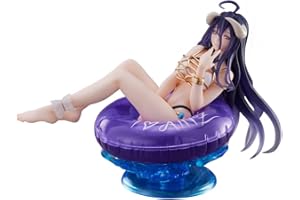 ‎ZHONGKAIHUA Badeanzug Anime Mädchen Figur Albedo Figur Sitzende Position PVC Statue Modell Ornament Sammlerstück