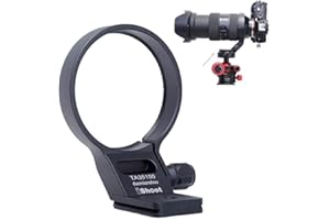 iShoot Metall-Objektiv-Stativ-Halterungsring kompatibel mit Tamron 35-150 mm f/2-2.8 Di III VXD A058 E Mount, Objektivstütz-Halterung unten ist Arca-Swiss Fit Schnellwechselplatte Schwalbenschwanznut