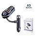 Produktbild O2+ FM Car Transmitter Wireless Bluetooth V4.0 with Dual USB Charging and Hands-Free Calling for Smartphones, Tablets, MP3 Players