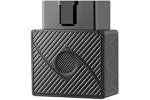 MACHSWON Traqueur de voiture GPS, dispositif de suivi personnel en temps réel OBD-2 avec carte Google, mise à jour de localisation portable avec smartphone APP