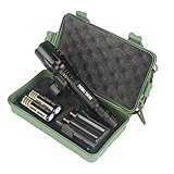 FLASHLIGHT KIT: 1x 3000LM XM-L T6 führte Super-helle justierbare Fokus-Taschenlampe, 2x 3200mAh 18650 nachladbare Batterie, 1x Fahrrad-Haltewinkel, 1x Doppelaufladeeinheit (EU-PLUG), 1x schützender Fall
