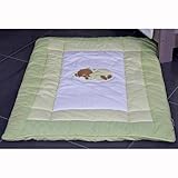 19 Tlg. Bett-Set Sleeping Bear grün + Babyzimmer Felix in Akaziengrau mit 3-türigem Kleiderschrank - 7