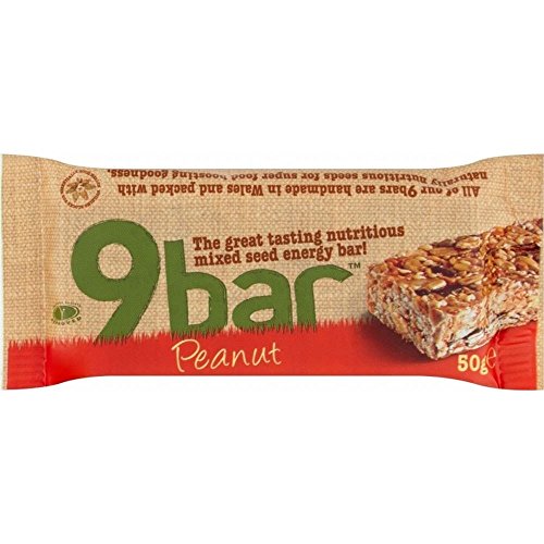 Preisvergleich Produktbild 9bar Peanut (50 g) - Packung mit 2