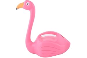 Esschert Design TG229 - Regadera, diseño Flamingo, Color Rosa