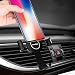Produktbild iVoler Autohalterung Lüftung Handyhalterung Auto Lüftungsschlitz Halterung Universal KFZ Halter 360 Drehbar Air Vent Phone Holder kompatibel für iPhone Galaxy Huawei usw. (Schwarz)